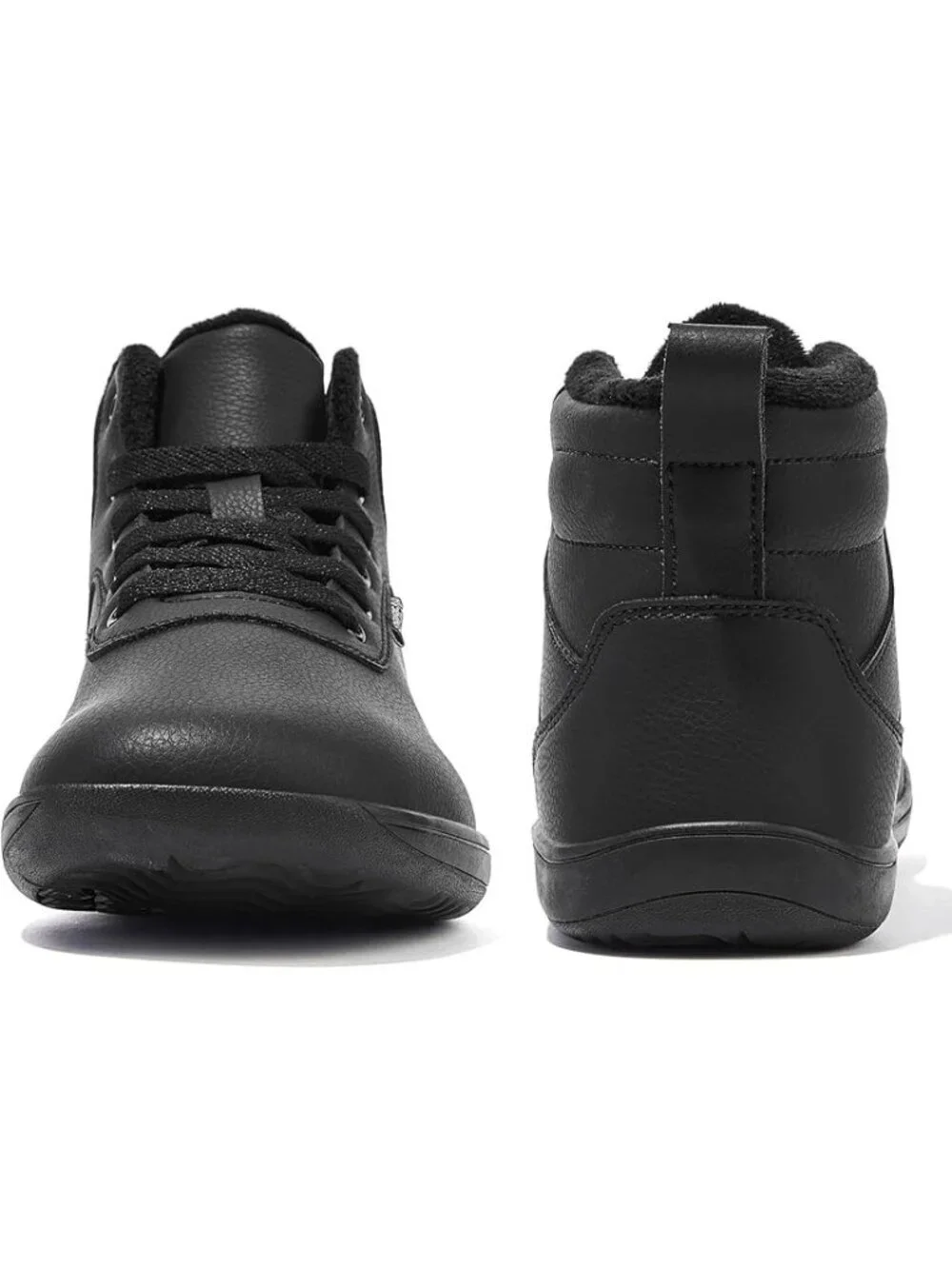 Hobibear Size 9 Women/7.5 Men Sneakers Unisex Barefoot Ankle Wide Toe Box Black
